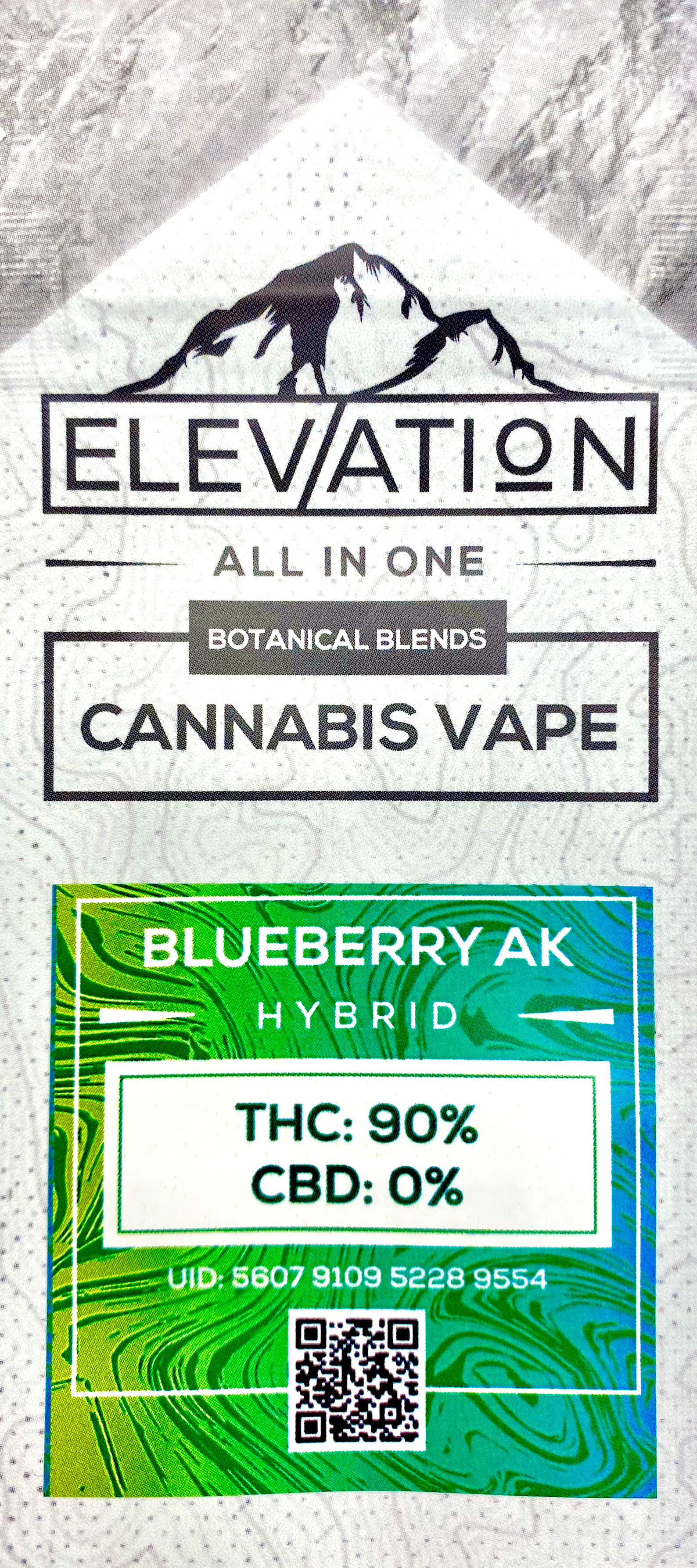 Photograph of product: Blueberry AK - Disposable