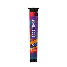 Photograph of product: Codes | 3pk 0.7g Infused Pre-Roll | Papaya Bomb Melon