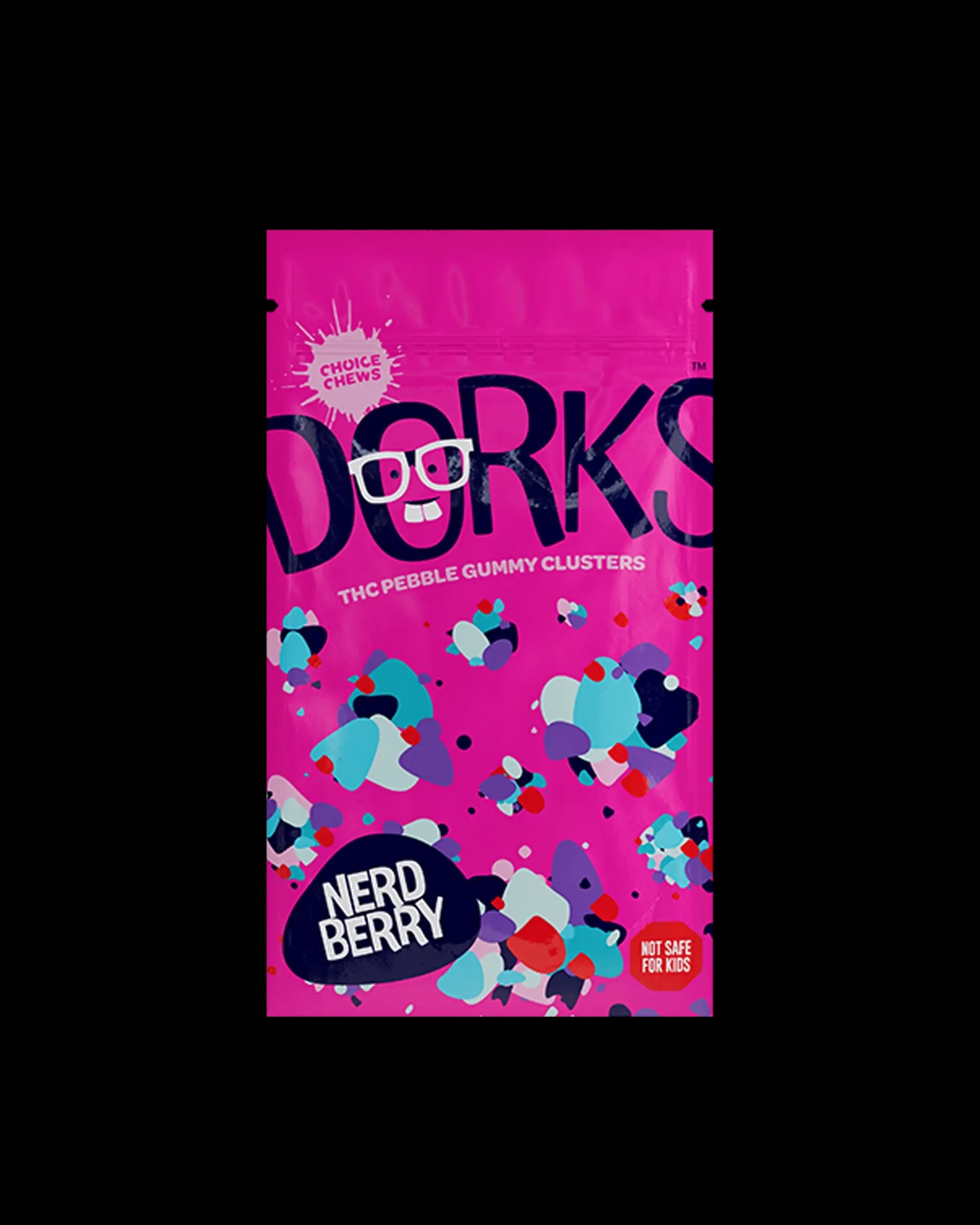 Photograph of product: Nerd Berry | Gummy | 100mg | 20pk