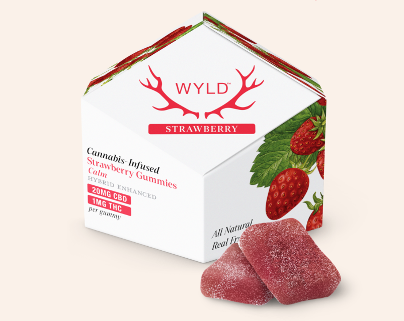 Photograph of product: Strawberry 20:1 CBD/TH-oui Gummies | 100mg