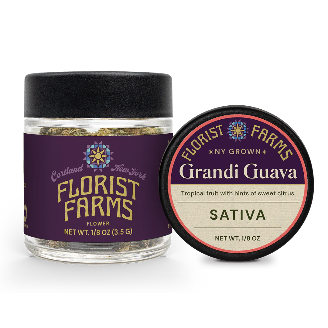 Photograph of product: Florist Farms | Grandi Guava | 1.510% terps - 3.5g