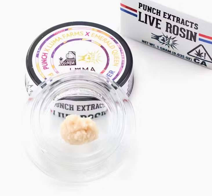 Photograph of product: Punch Extracts Papaya God Tier 1 Live Rosin 1g