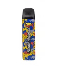 Photograph of product: Cadillac Rainbow Rosin Disposable | 0.5g