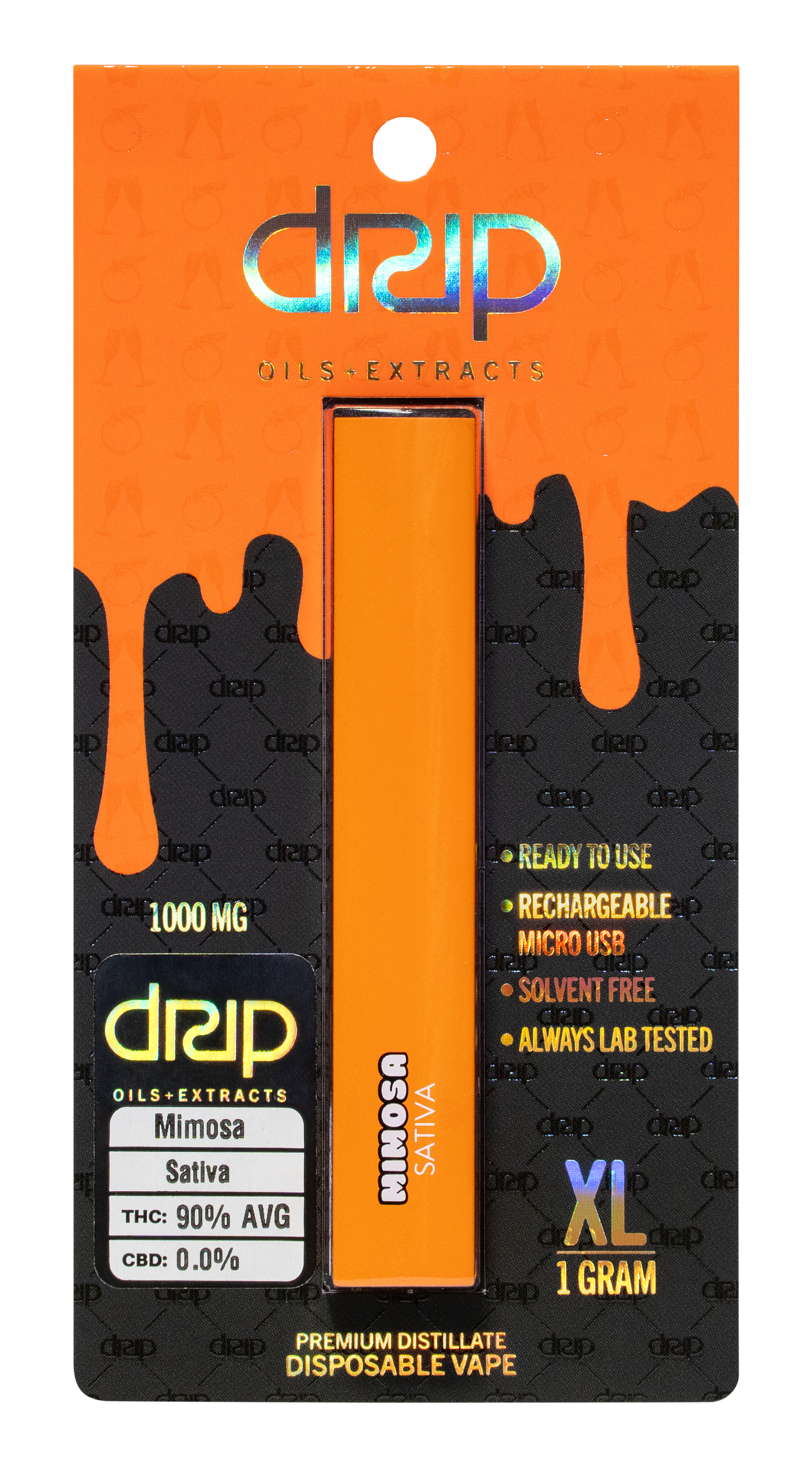 Photograph of product: Drip - Disposable Distillate - Mimosa (S) (1.0g)