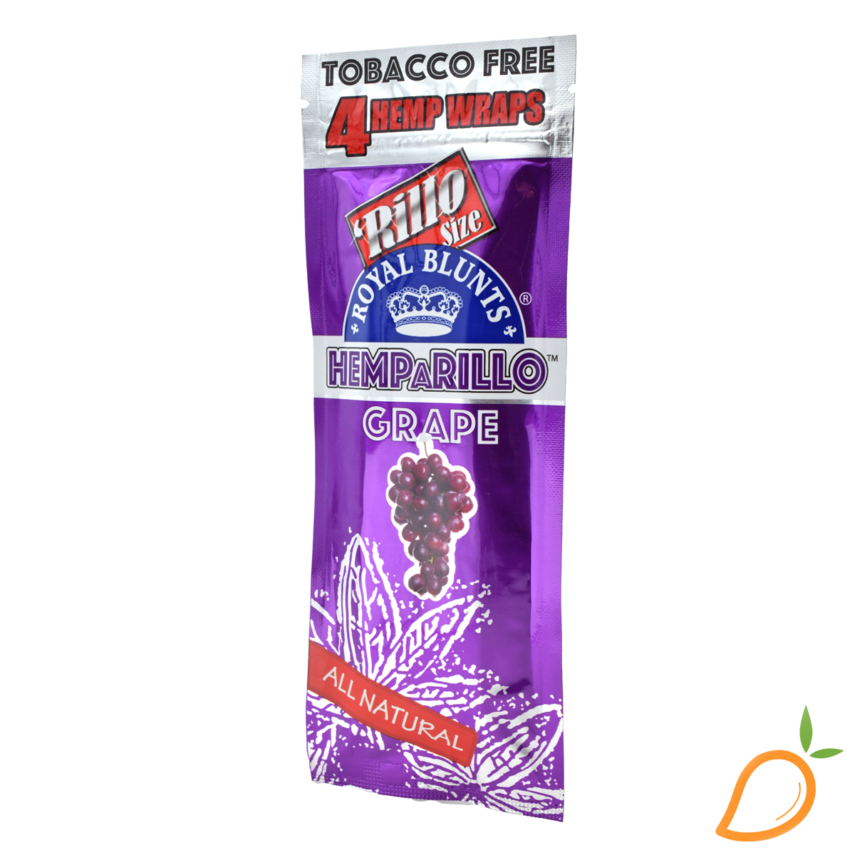 Photograph of product: 4pk Hemparillo Grape Hemp Wraps