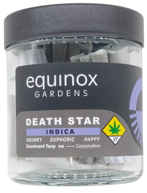 Photograph of product: Equinox PR Death Star 56pk x .5g