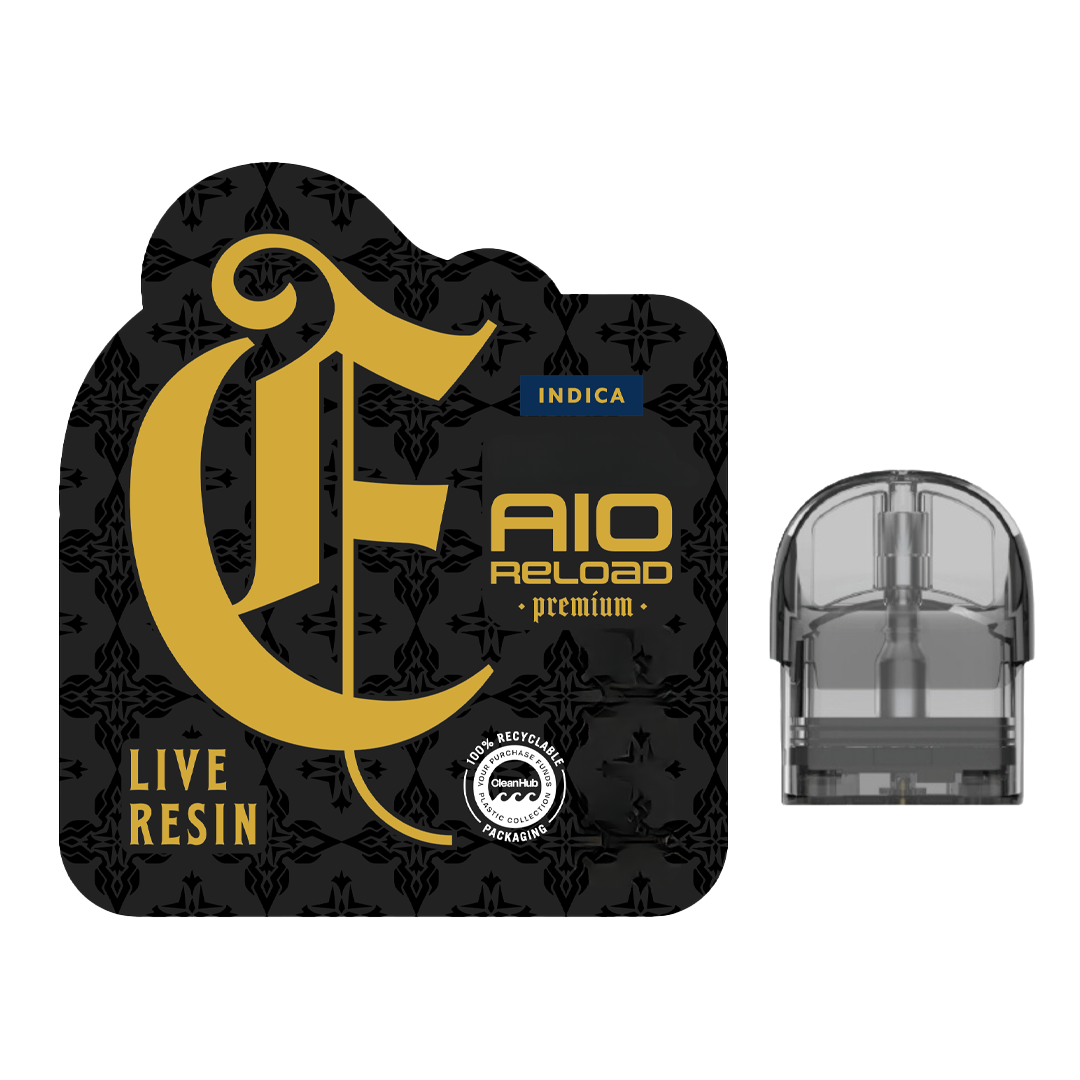 Photograph of product: Eureka - Premium - Ice Cream Cake - Live Resin Pod Vape Reload
