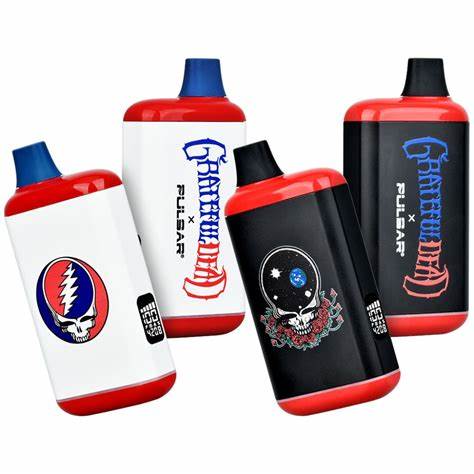 Photograph of product: Pulsar - 510 DL 2.0 Auto-Draw Vape Bar - 1000mAh - Grateful Dead