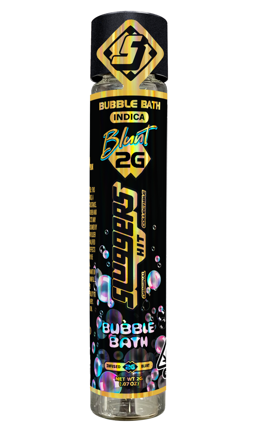 Photograph of product: Sluggers - Infused Blunt - Bubble Bath (I) (2.0g)