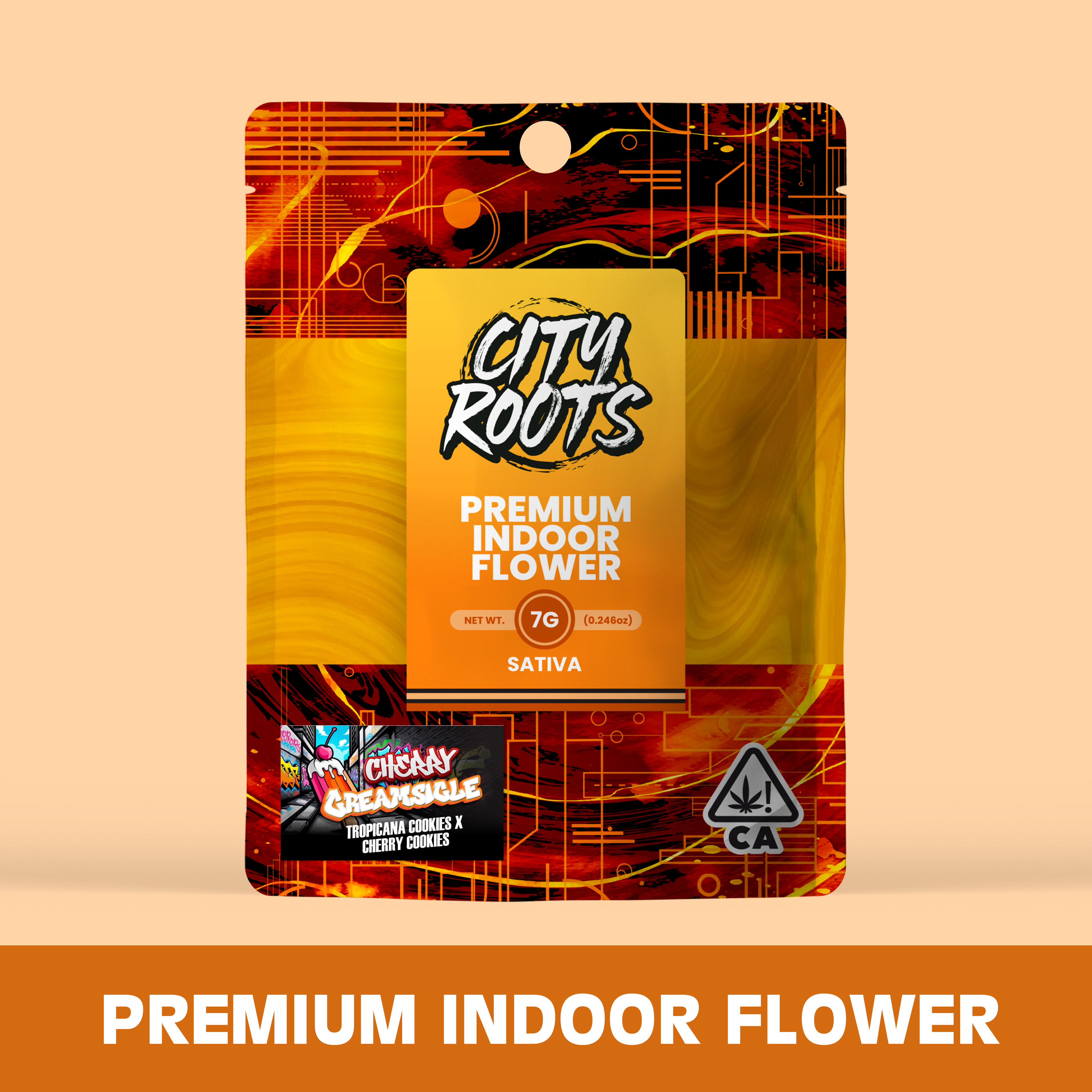 Photograph of product: City Roots - Purple Gummiez (Oui'd) Premium Flower - 7g