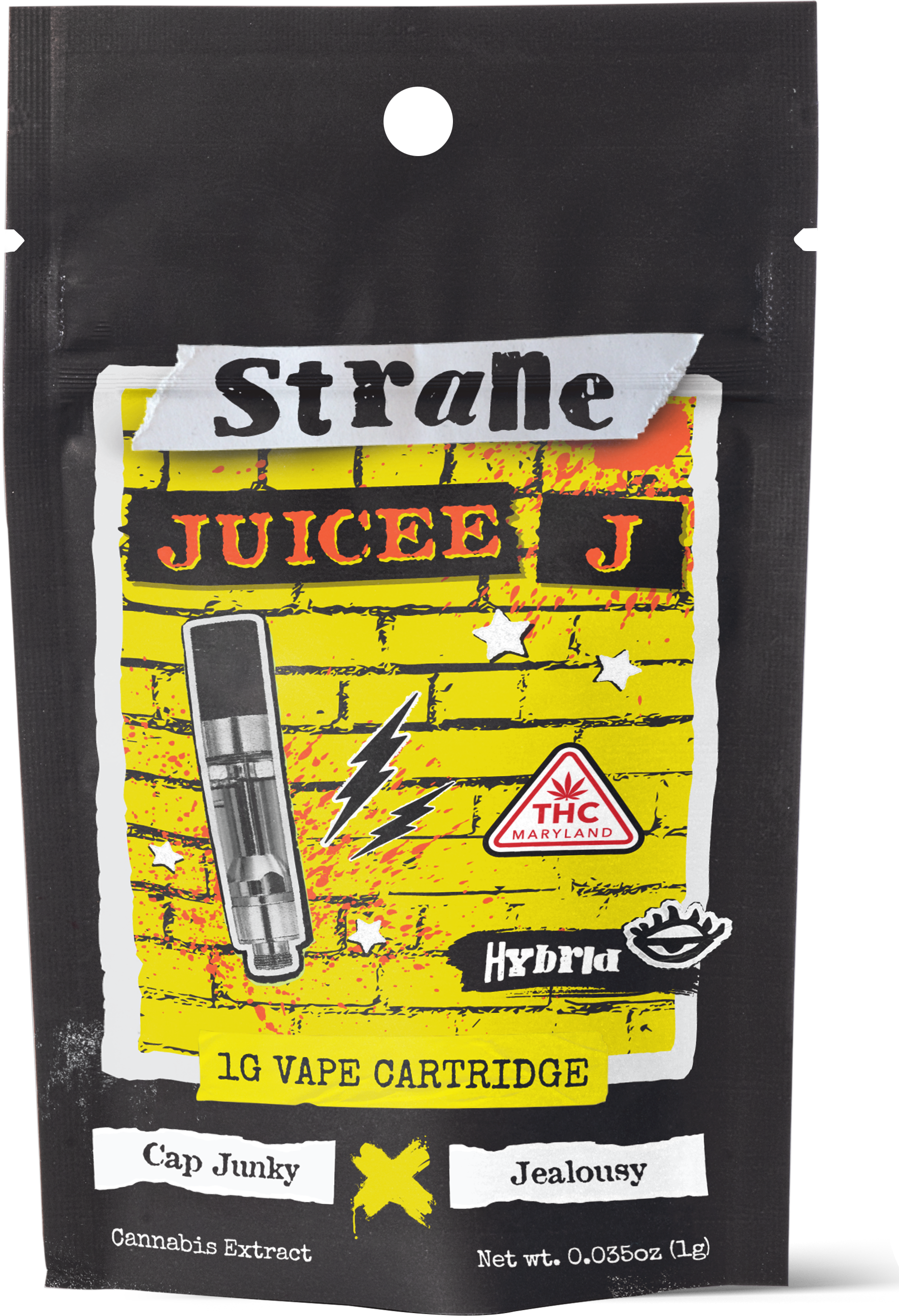 Photograph of product: Juicee J Distillate Cartridge 1g