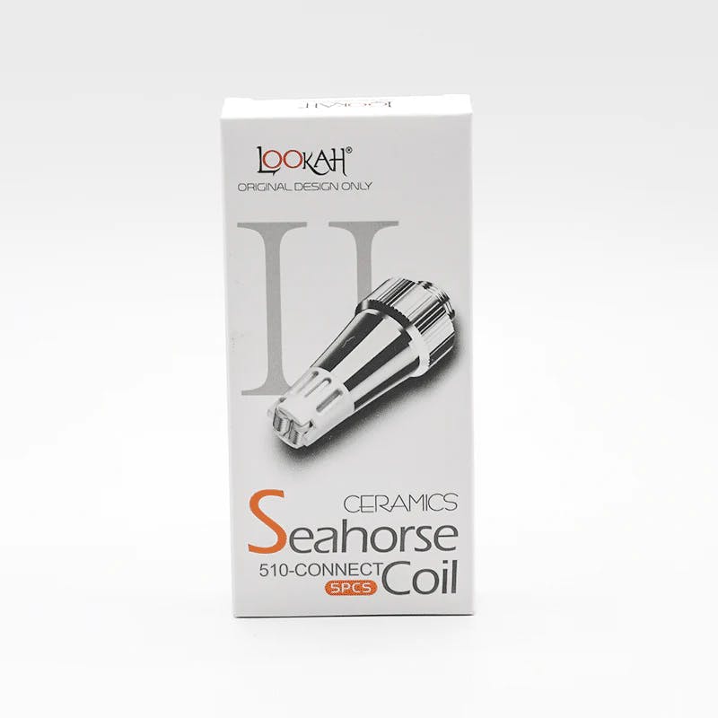 Photograph of product: Lookah Seahorse Quartz See Through Coil | 4 Pack