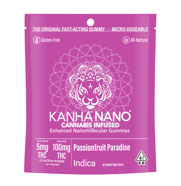 Photograph of product: NANO Passionfruit Paradise | 100mg Gummies