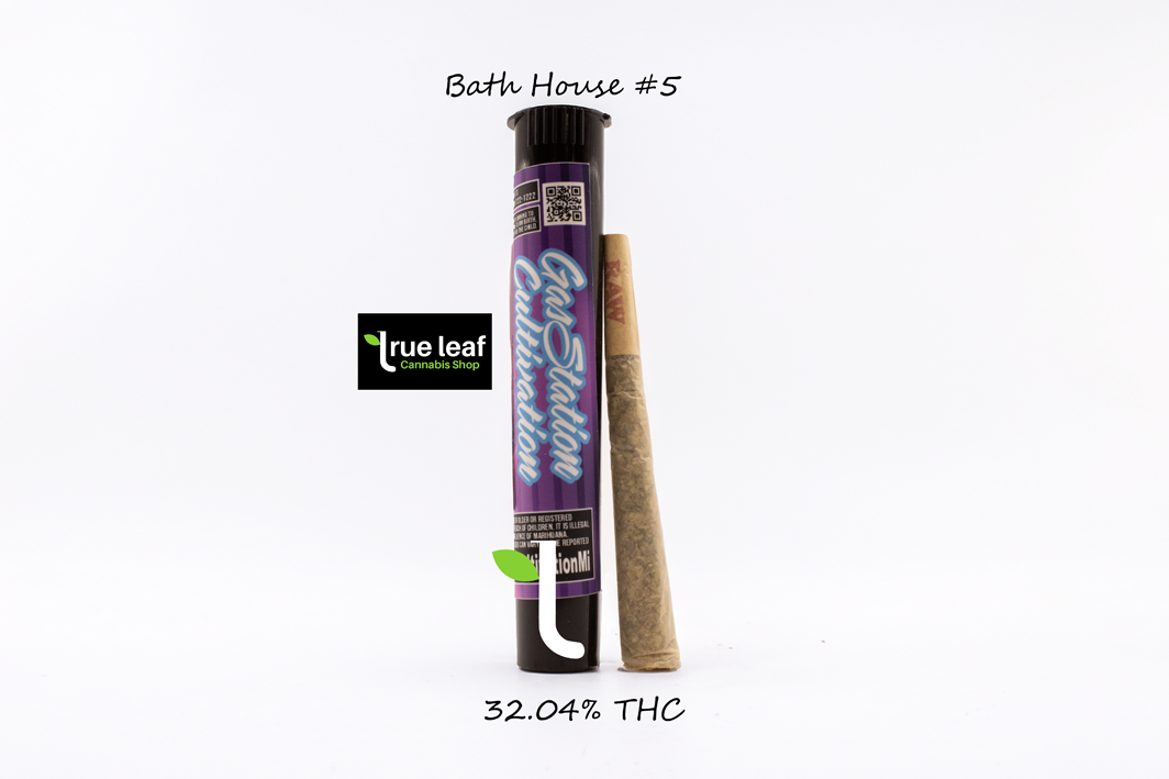 Photograph of product: Bath House #5 | 1g Preroll (Flower)