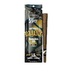 Photograph of product: Claybourne Co. | Banana Og Flyers Infused Blunt | 1.5g