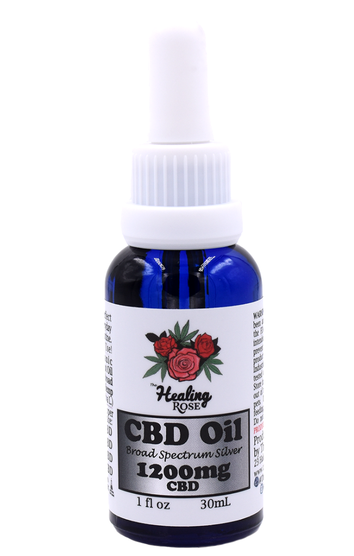 Photograph of product: Tincture - 1200mg CBD Oil (Broad Spectrum)
