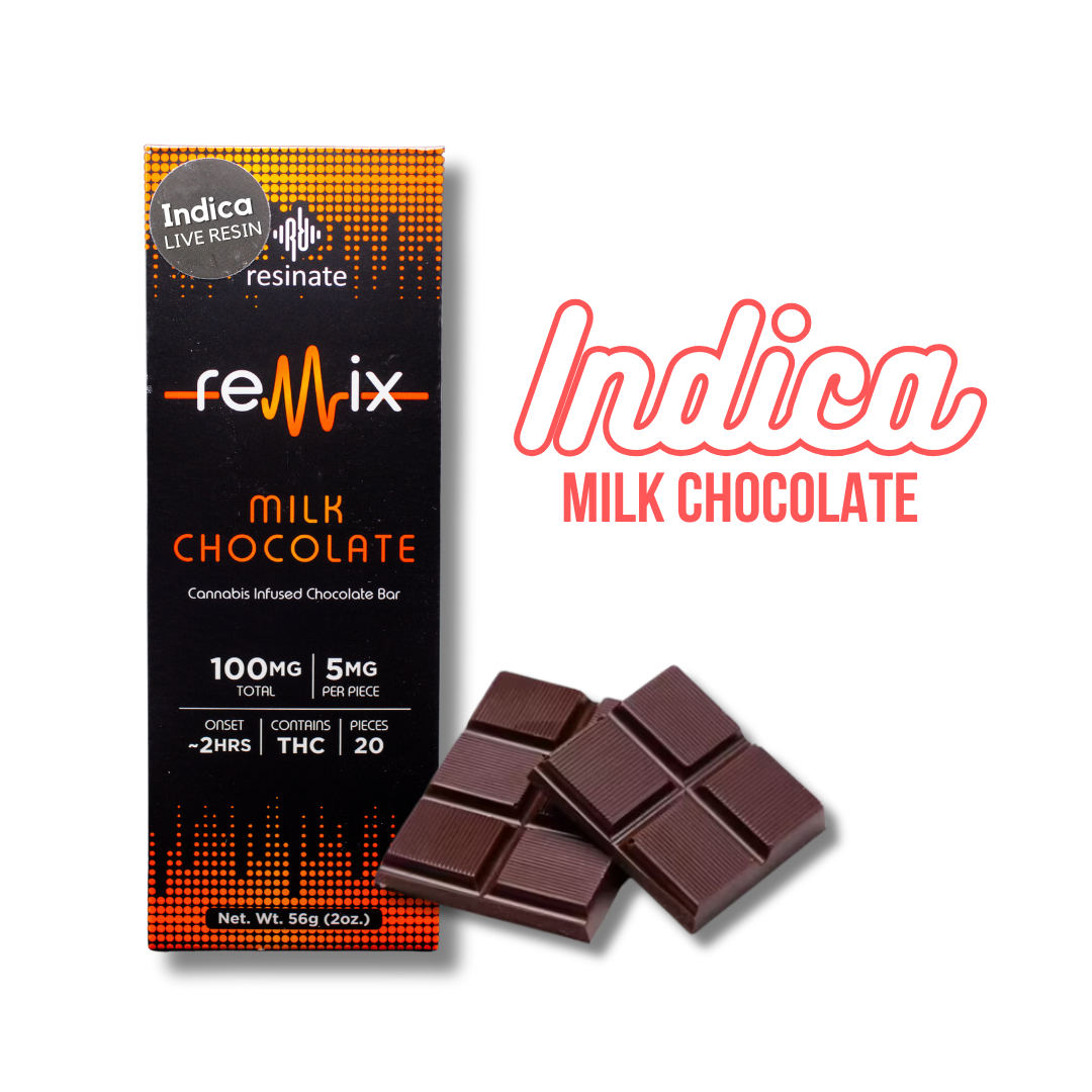 Photograph of product: Remix | Oui'd Milk Chocolate | 5mg | 20pk