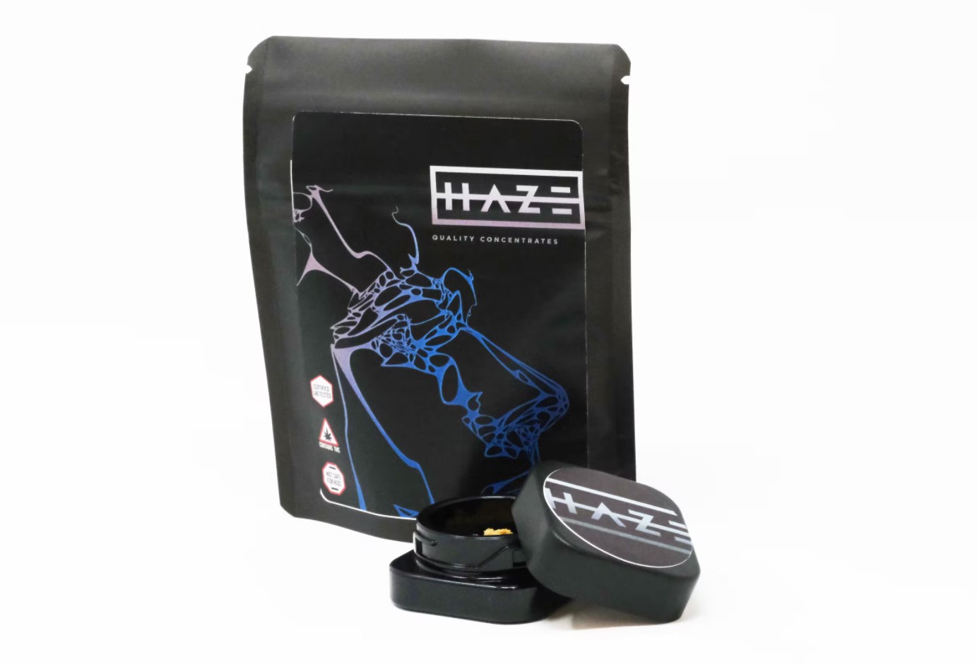 Photograph of product: Sira Naturals Haze Extracts London Pound Cake Live Badder 0.5g