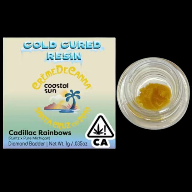 Photograph of product: Cadillac Rainbows 1g Cured Resin - 