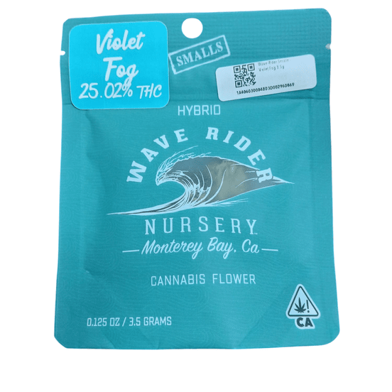 Photograph of product: Wave Rider - Violet Fog 3.5g Smalls - 