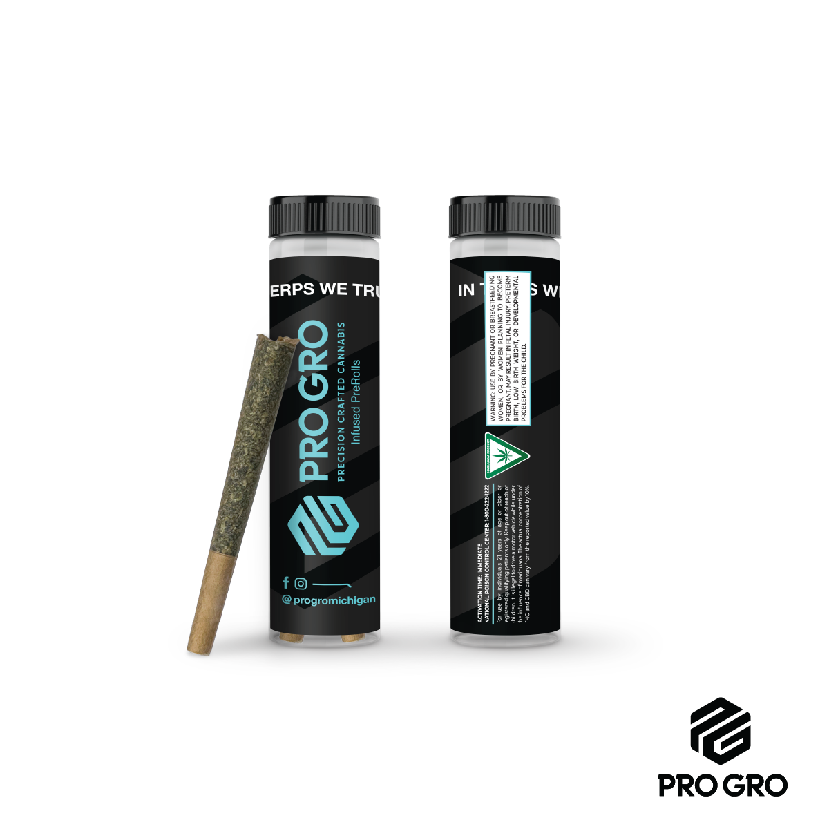 Photograph of product: Moonbow #112 Infused Pre-Roll | 1g (3pk)