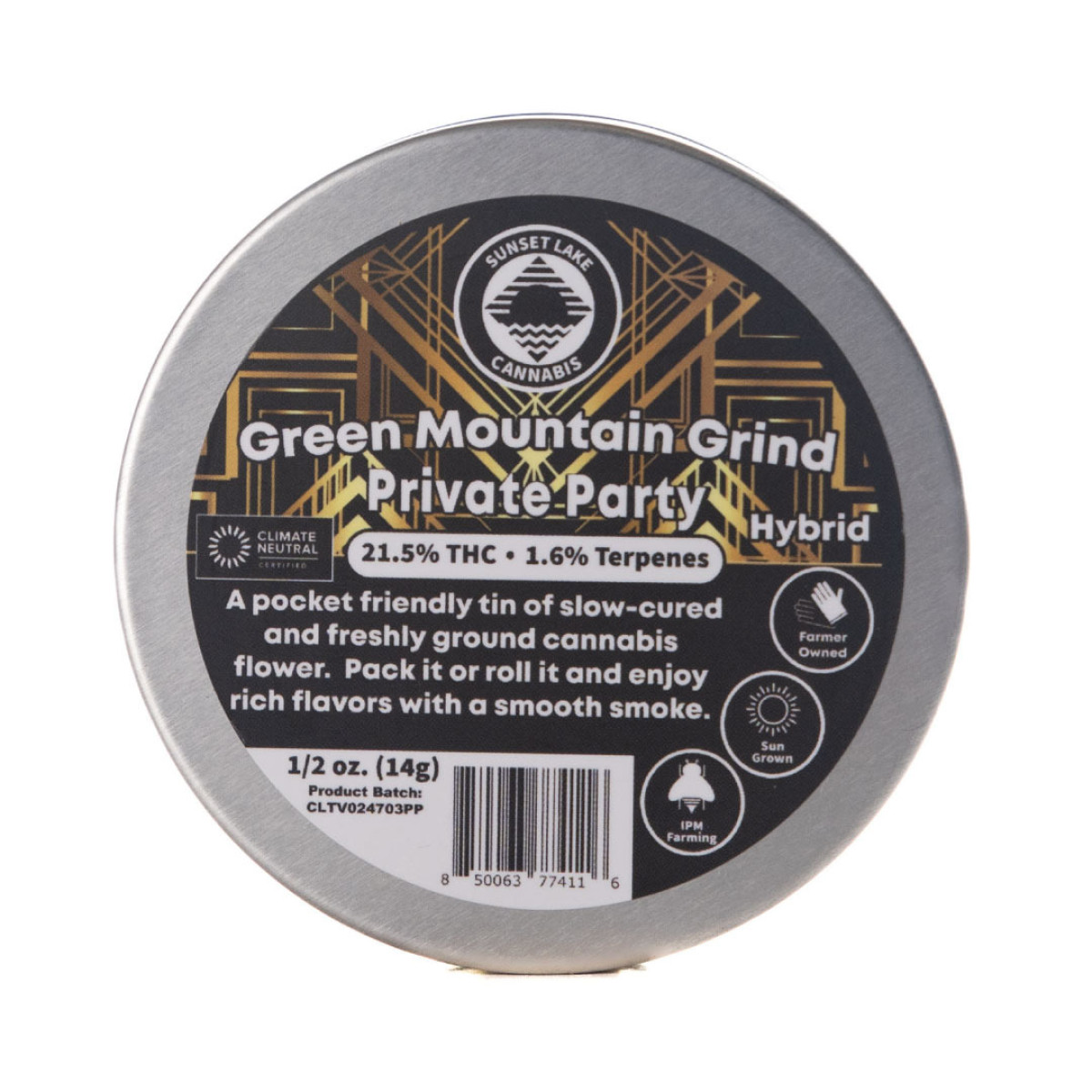 Photograph of product: Green Mountain Grind PreGound : Private Party - 14g