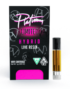 Photograph of product: Platinum Vape Live Resin Animal Mints Cart