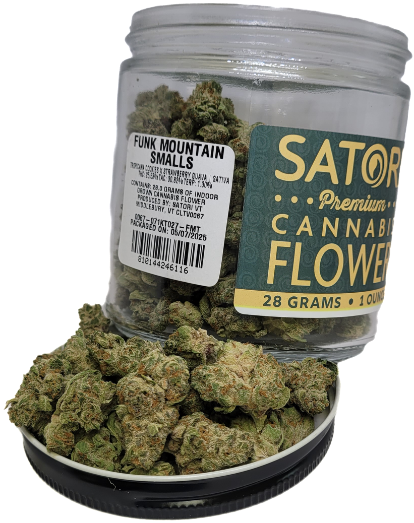 Photograph of product: Funk Mountain Jar Small Buds | Satori - 28g
