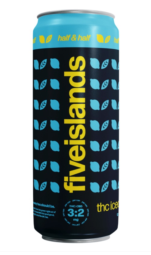 Photograph of product: Five Islands 3mg Half & Half