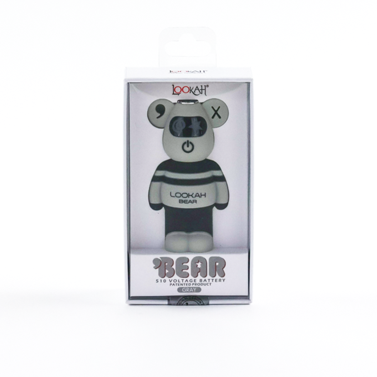 Photograph of product: Lookah Bear 500mAh Variable Voltage 510 Battery | Grey