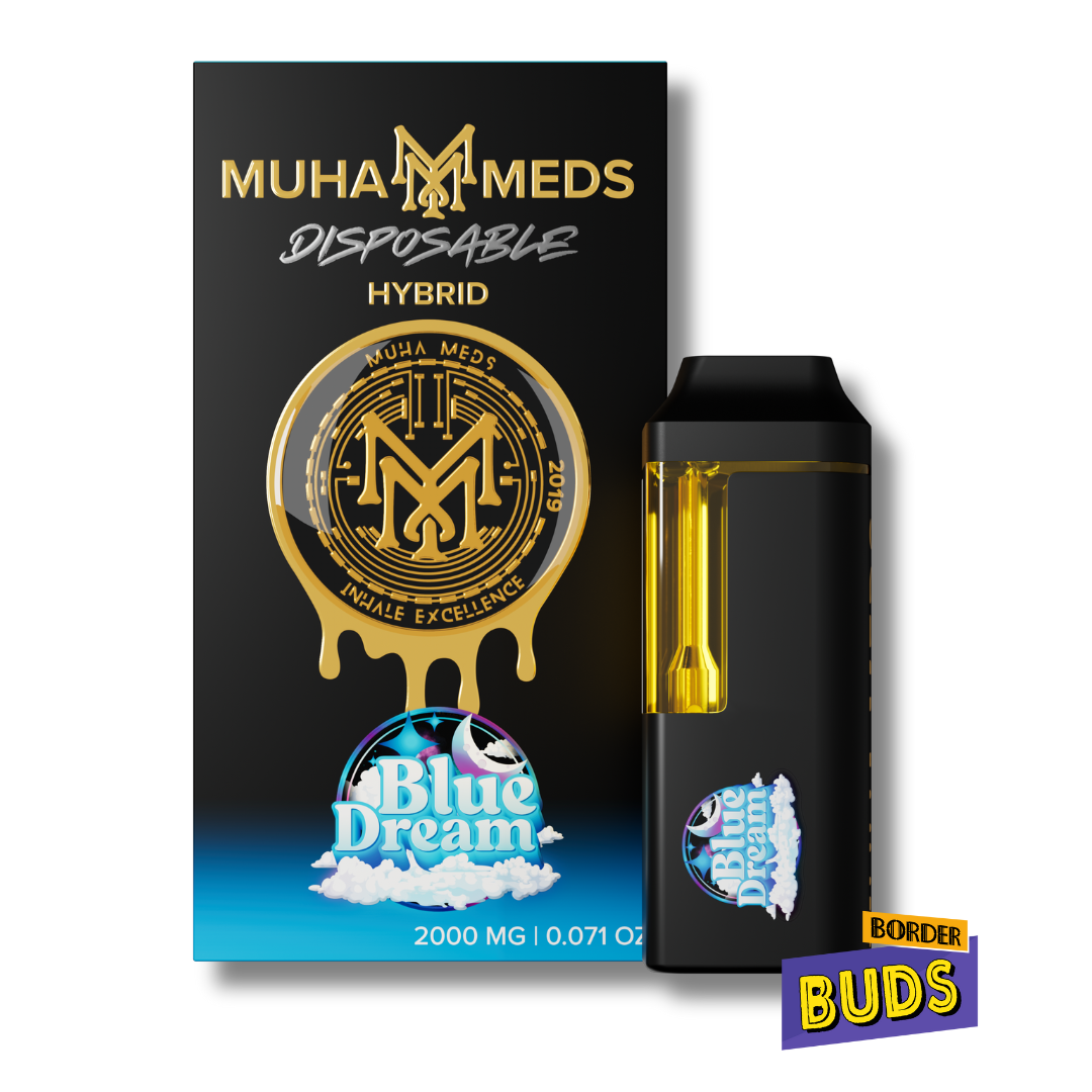 Photograph of product: Blue Dream | Muha Meds | 2g | Disposable