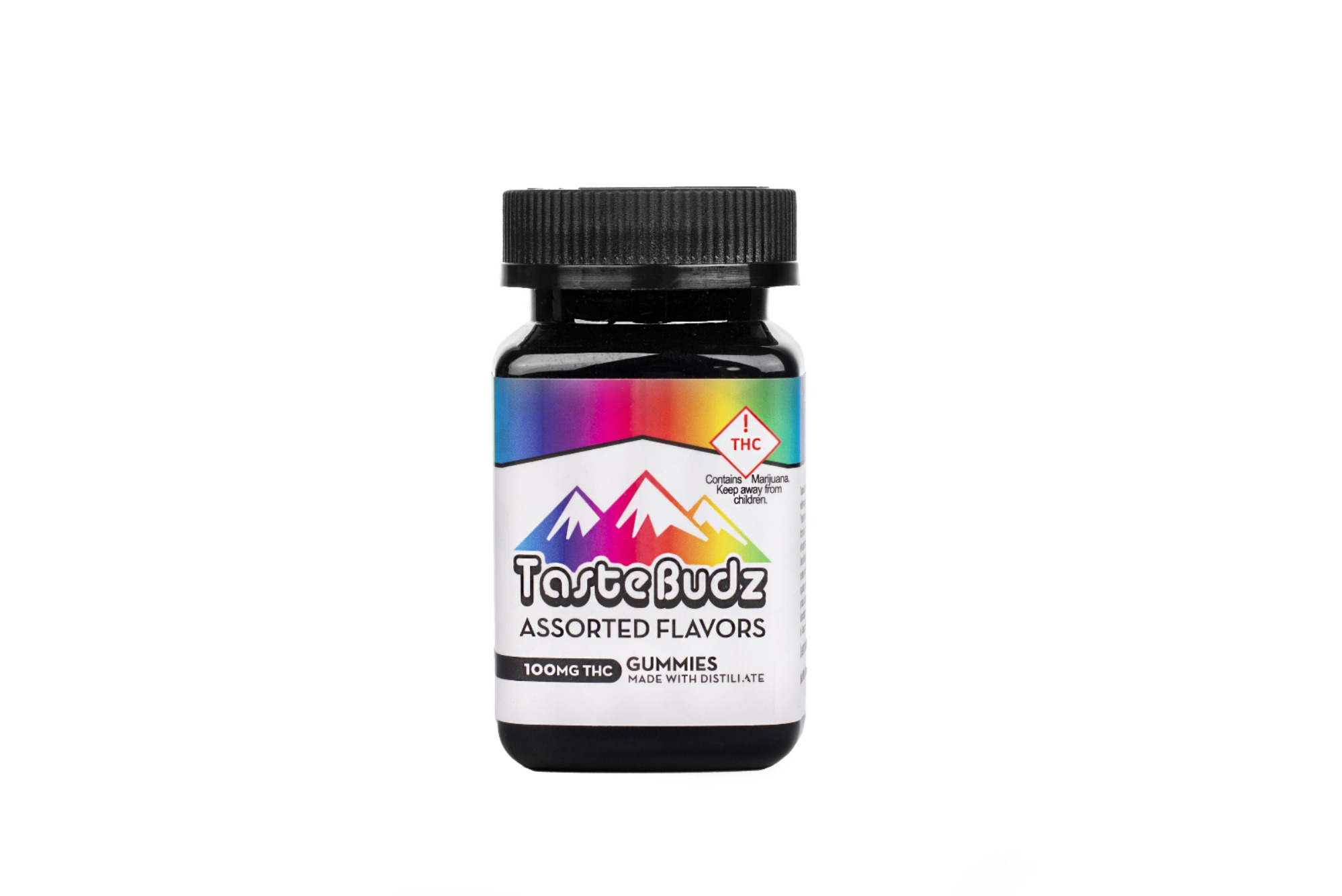 Photograph of product: TasteBudz Assorted Flavor Gummies (H)