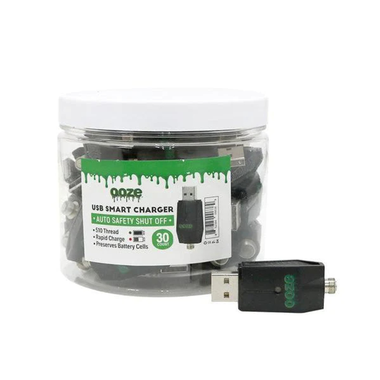 Photograph of product: Ooze - USB Smart Charger (510 Male Thread)