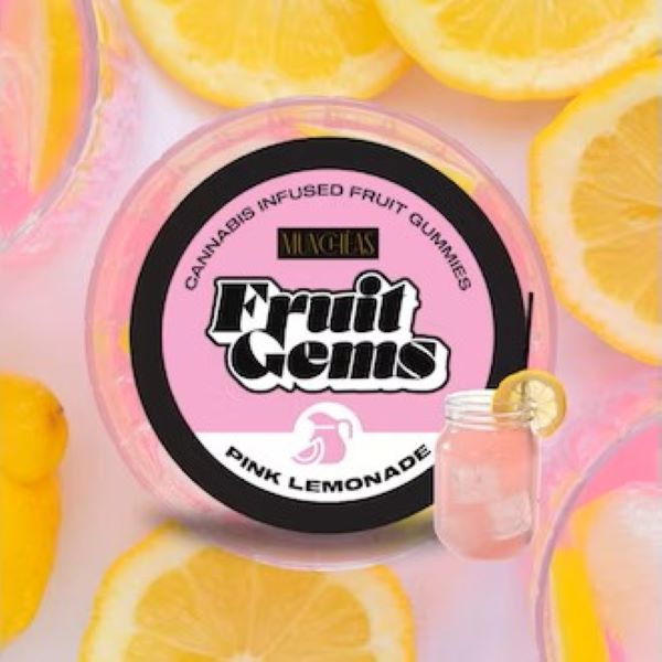 Photograph of product: Muncheas | Pink Lemonade | Gummies | 20pk