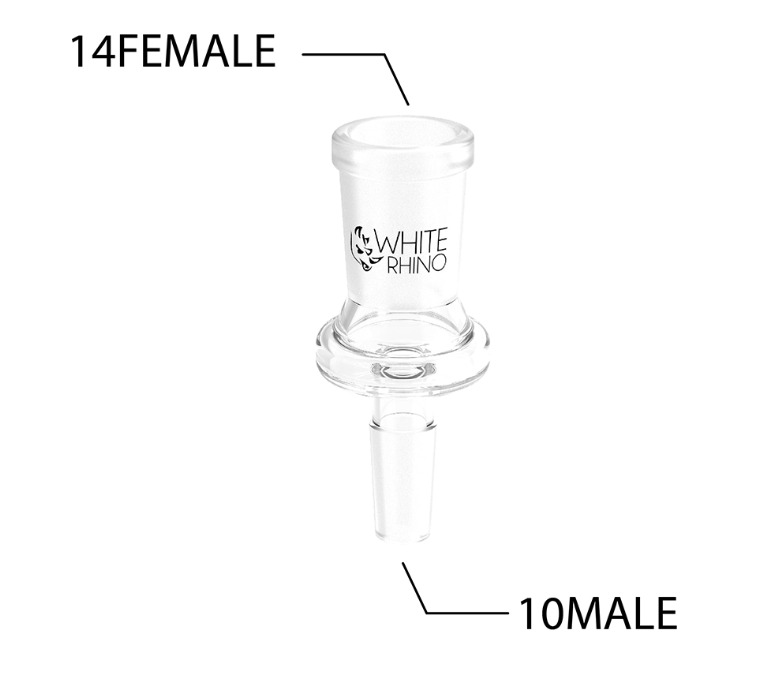 Photograph of product: Accessories - White Rhino  - 10mm Male To 14mm Female Converter