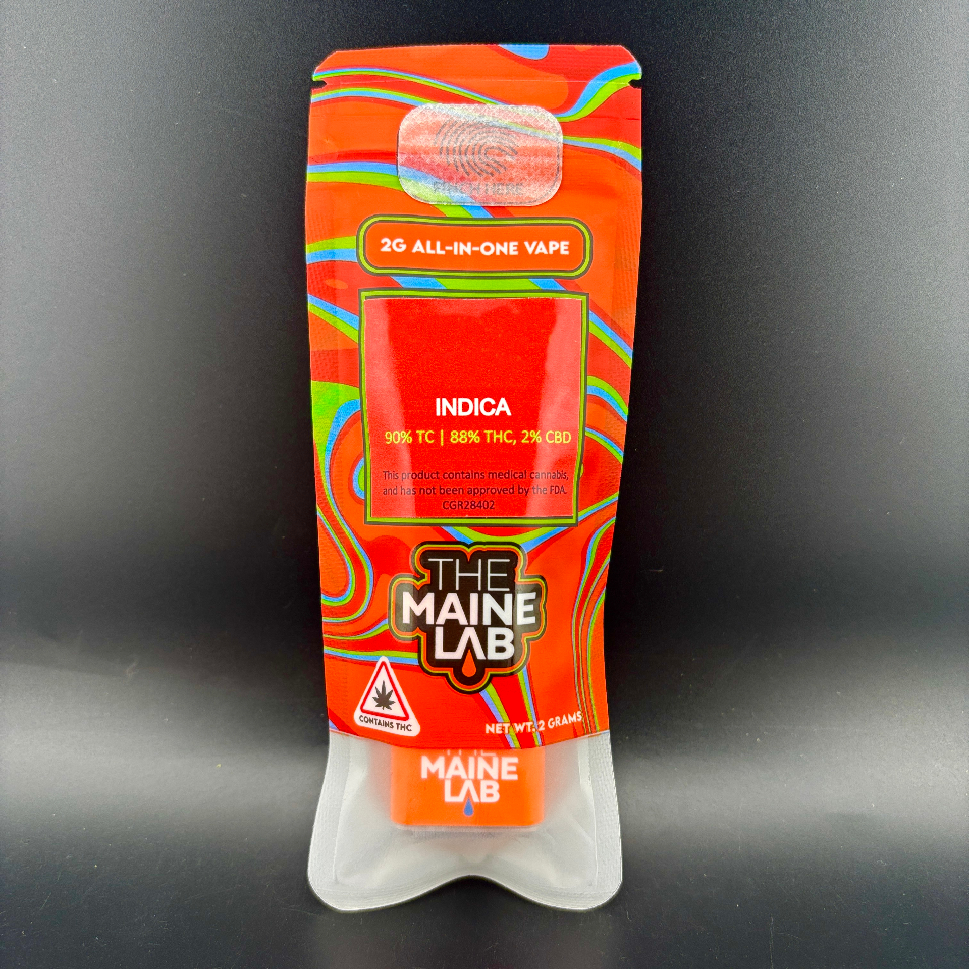 Photograph of product: Cosmic Clusterz Distillate Disposable | The Maine Lab