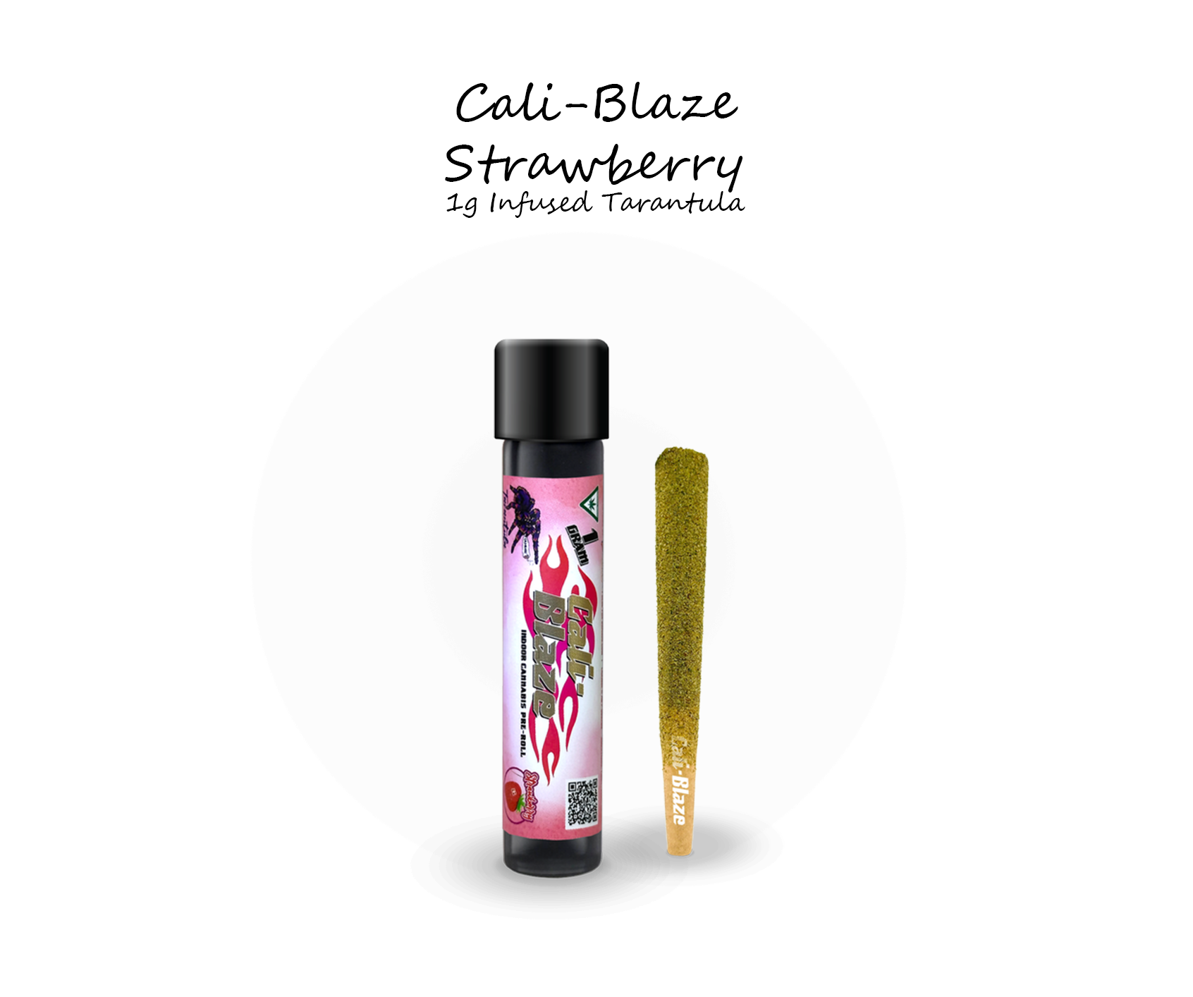 Photograph of product: Cali-Blaze | Strawberry | 1g Tarantula