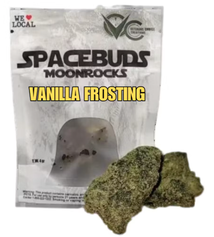 Photograph of Product: SpaceBuds | 4g  Moonrock | Vanilla Frosting