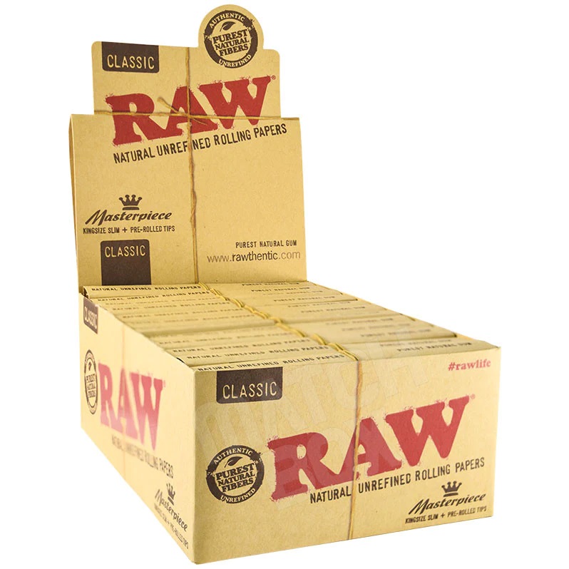 Photograph of product: Raw Classic Masterpiece with Tips $6 PC-24
