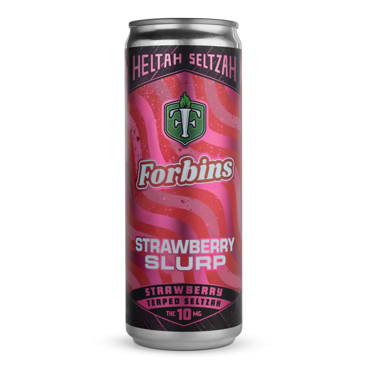 Photograph of product: Taunik Heltah Seltzah | Forbins | Strawberry Slurp | 10mg