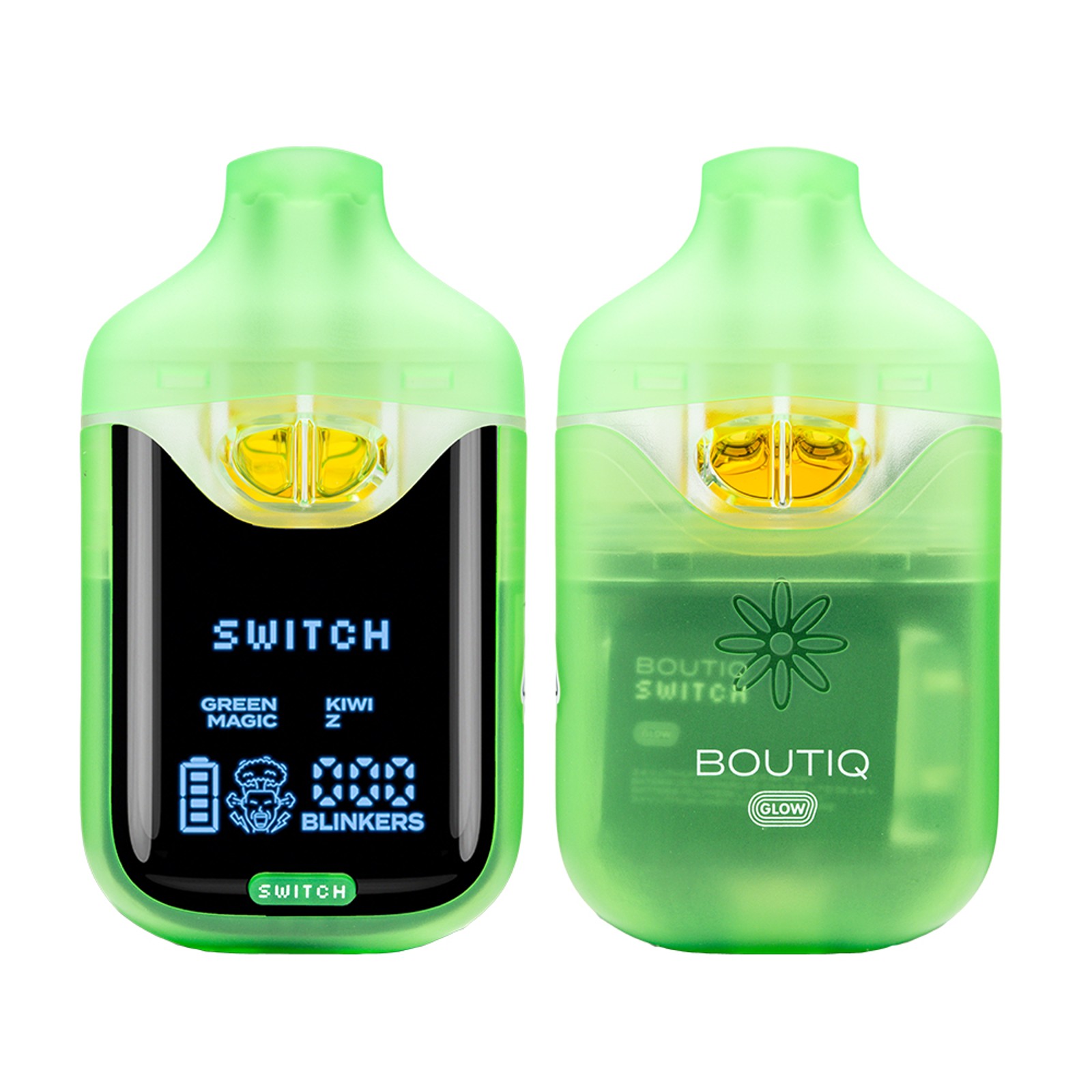 Photograph of product: Boutiq - Green Magic & Kiwi-Z - 1g - Oui'd/Oui'd