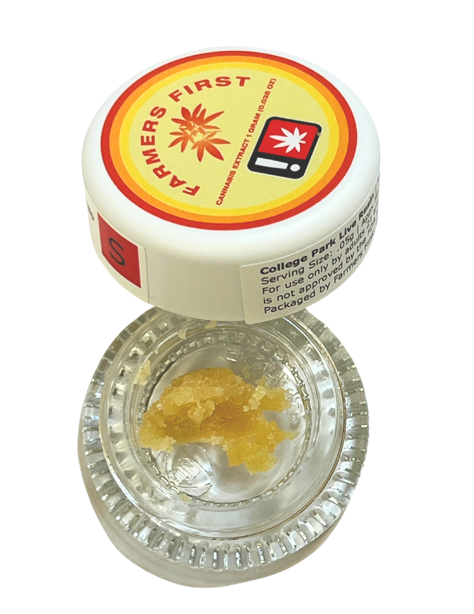 Photograph of product: Farmers First Gelato 45 Live Resin-1g