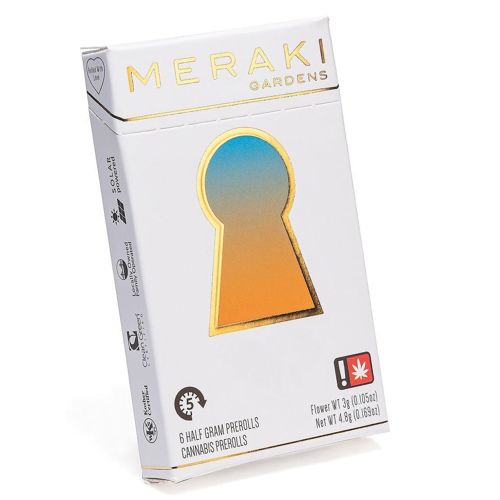 Photograph of product: Meraki > Pre Roll 6Pk x 0.5g > Moloko Plus