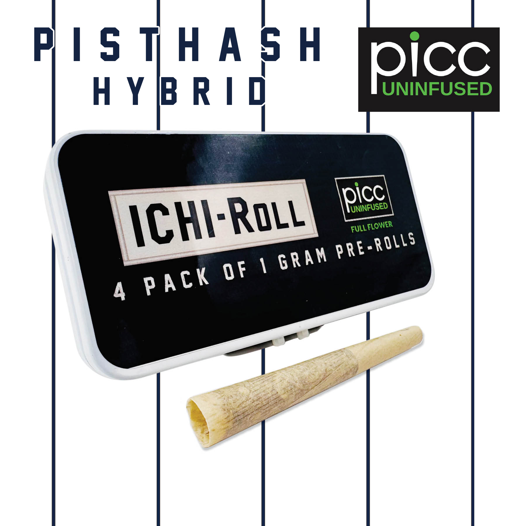 Photograph of product: Pistau chocolat | Ichi Roll Pre-Rolls | 4pk | 4g