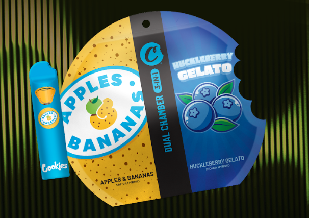 Photograph of product: Apples and Bananas x Huckleberry Gelato | 3-in-1 Disposable