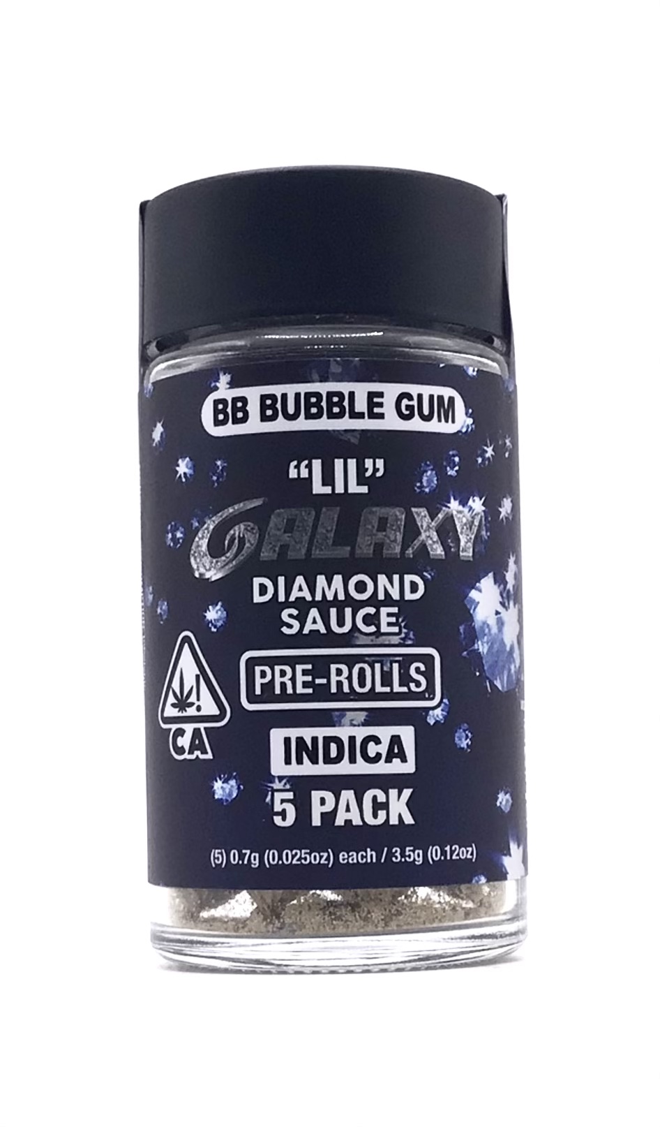 Photograph of product: Galaxy Diamond: Lil Bubble Gum 5pk