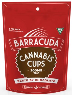 Photograph of Product: Barracuda Cups - Death by Chocolate - 200mg