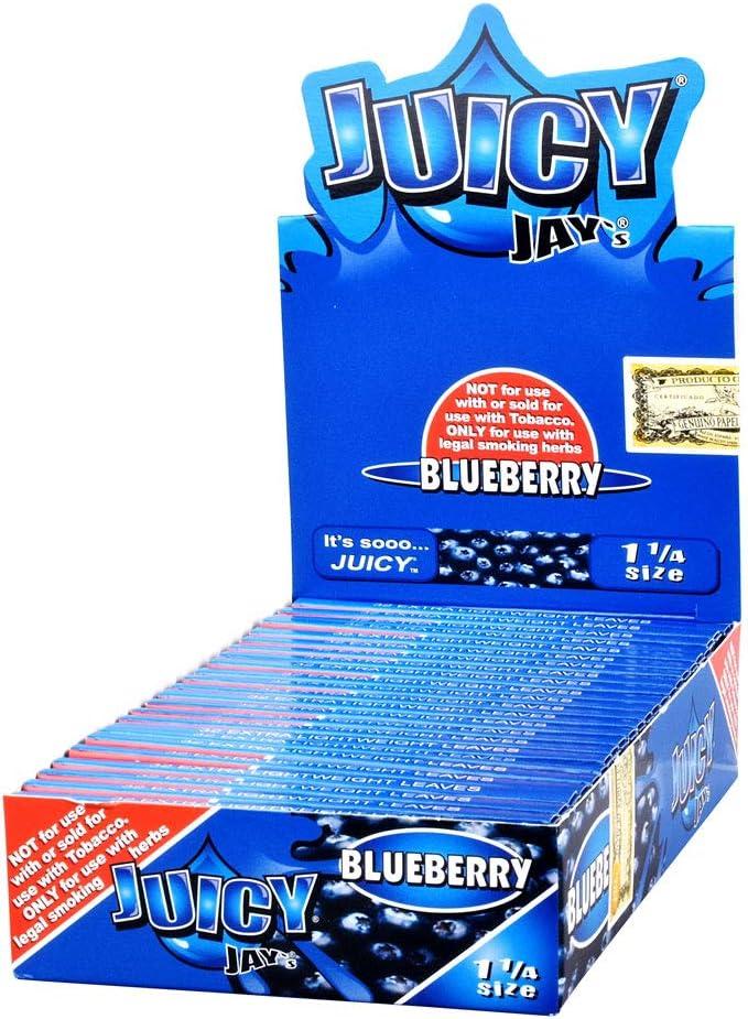 Photograph of product: Accessory | Cones/Papers/Wraps | - LB | Juicy Jays Papers | 1 1/4" | Assorted Flavors
