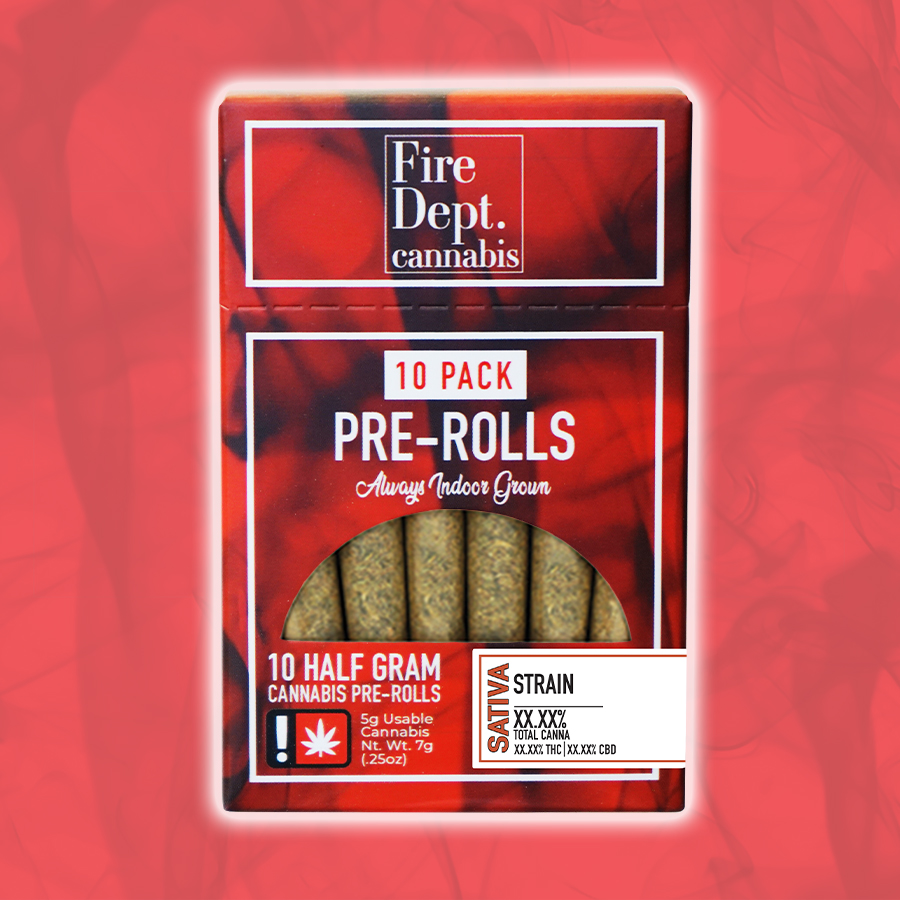 Photograph of Product: 10pk Grape Stomper - Preroll Pack - Fire Dept.