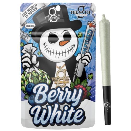 Photograph of product: The 8th by White Boy Rick Berry White Infused Pre-Roll